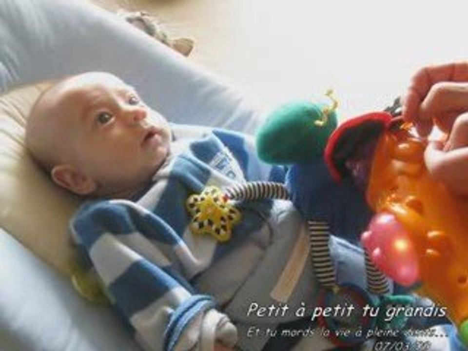 Ptit Ra', de la naissance à 7 mois