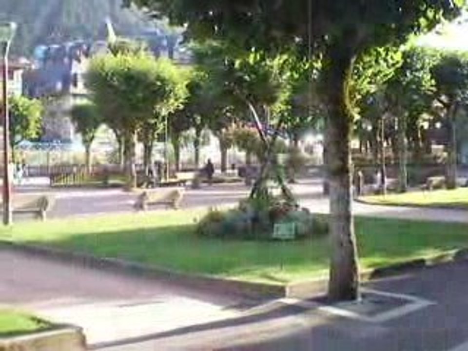 La Bourboule: Le square Joffre