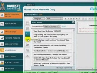 Market Samurai Monetization Review
