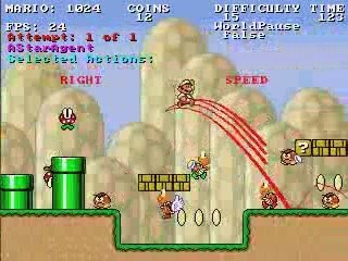 Actions Jeu Super Mario Bros