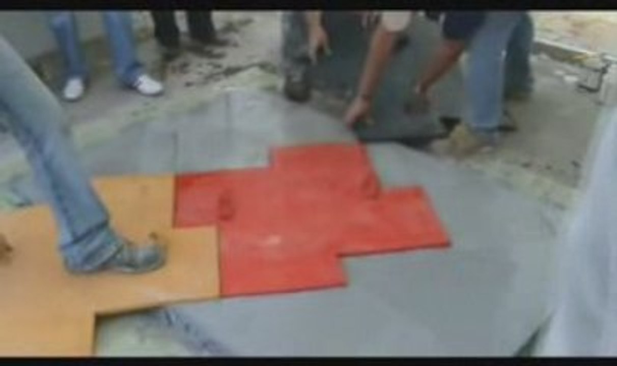 Технология каменного пола - это великолепно!