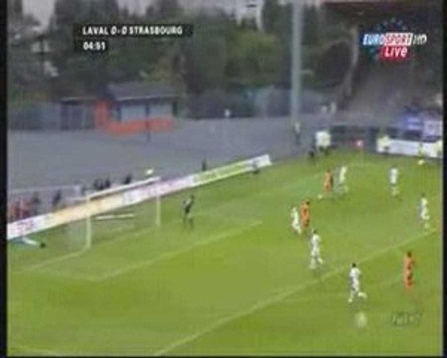 Laval - Strasbourg, but de do Marcolino (1-0)