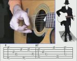 Doc Watson Guitar Lesson - Deep River Blues