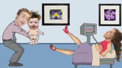 Exclusive footage of Robert Pattinson's Baby