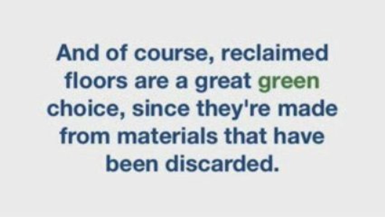 Wood Flooring Glossary Series: Reclaimed Flooring