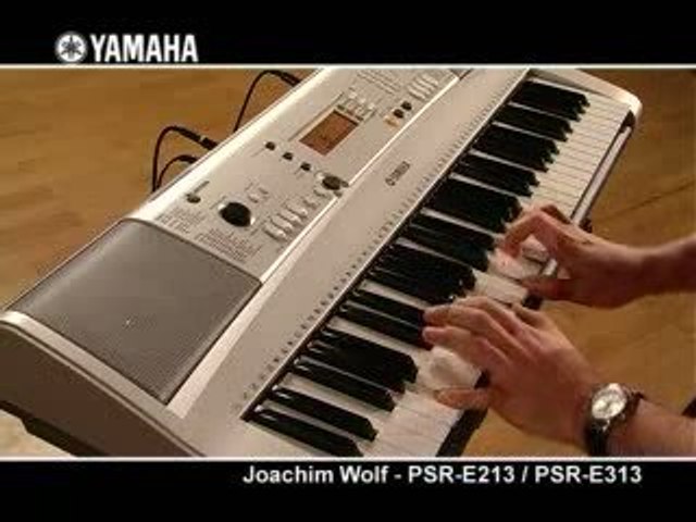 Yamaha PSR-E213 PSR-E313 - video Dailymotion