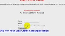 Apply For Visa Credit Card