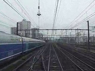 En cabine d'une BB 27300 de Paris Montparnasse à Vanves