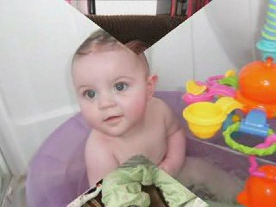 Maëlie de sa naissance à ces 1 an
