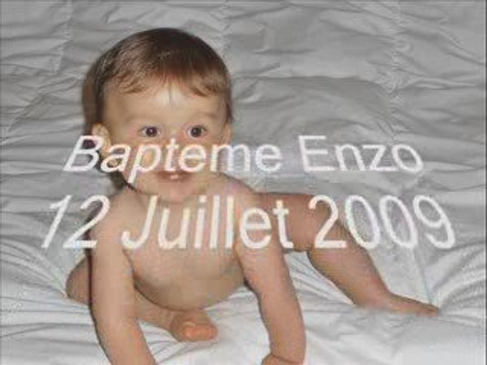 Bapteme de Enzo