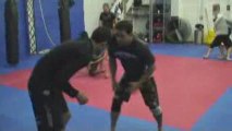 Drilling Takedowns Warm Up Subfighter MMA Academy