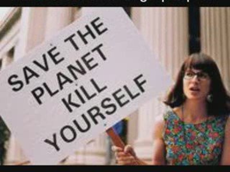 Dépopulation la future campagne écologique.