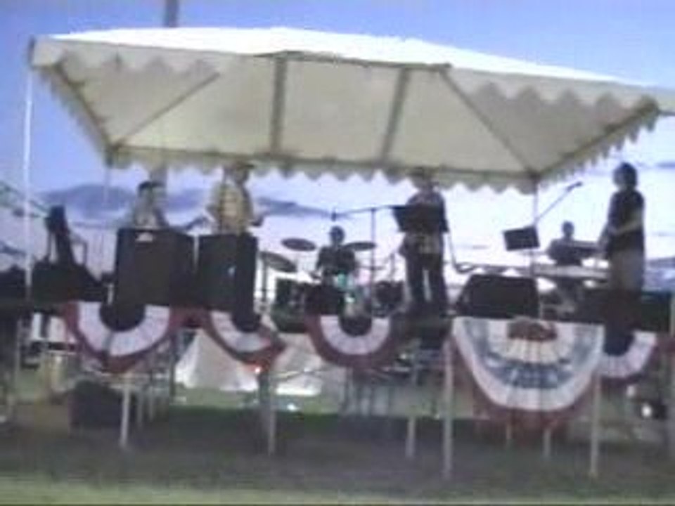 The Boys and Tony at the 4th of July Gig - Angel of Harlem