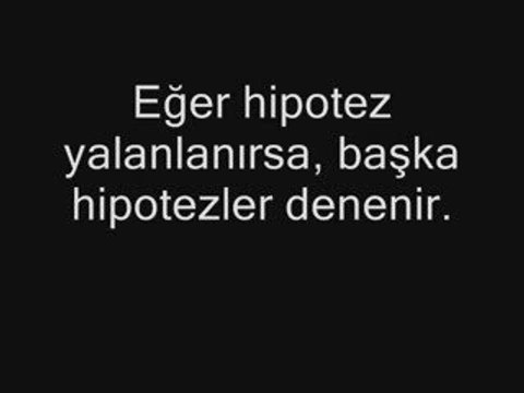 Evrimcilerin yanlış ve dogmatik bilim tanımı (sansürsüz)