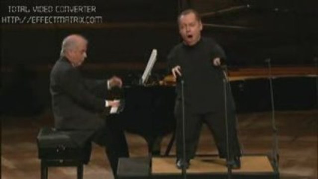 Schubert Winterreise - 16. Letzte Hoffnung - Quasthoff, Bar