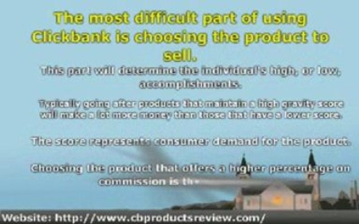 Selling Products Online Using Clickbank