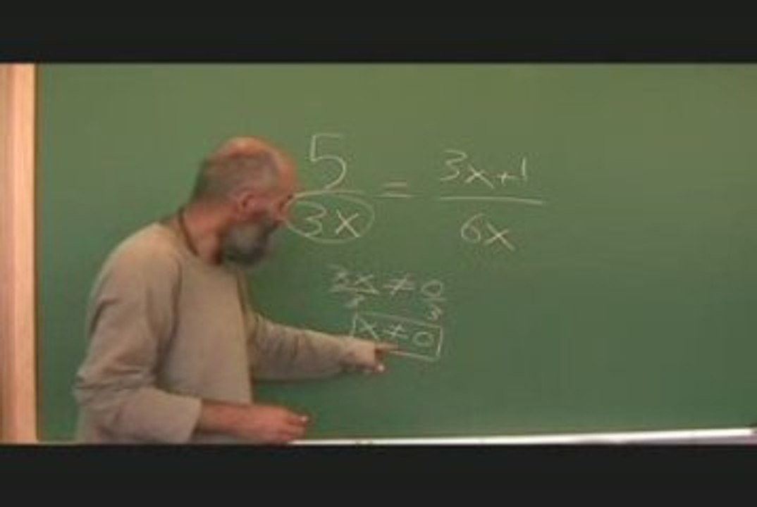 Mathematics III (87): Finding Restrictions, Zero