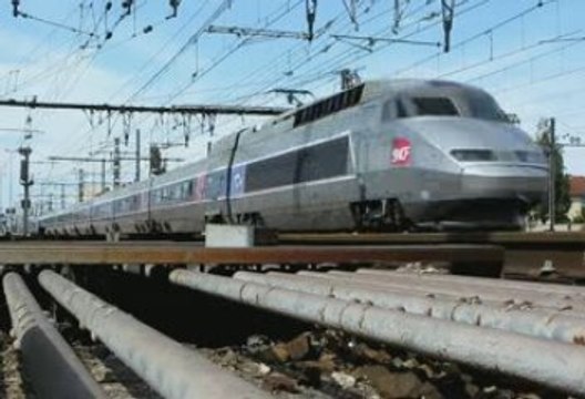 TGV 9247 à Bourg en Bresse