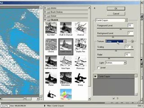 photoshop da boya kalemi efekti olusturmak