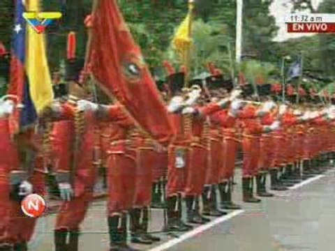 Llegada presidenta Argentina Cristina Kirchner Miraflores