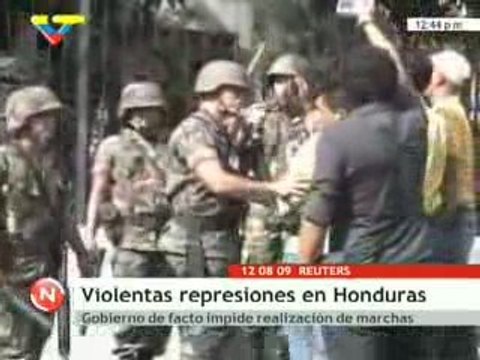 Represion y Resistencia en Honduras