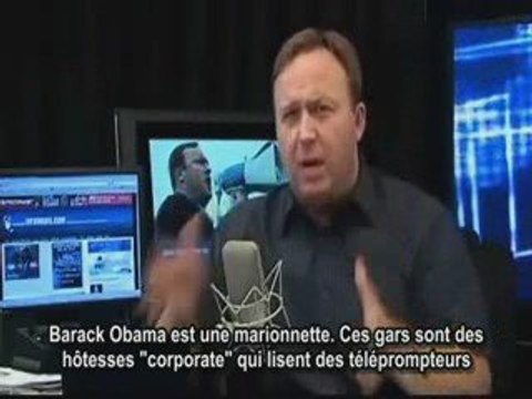 1/3 Alex jones: désinformation sur les anti-Obama S/T