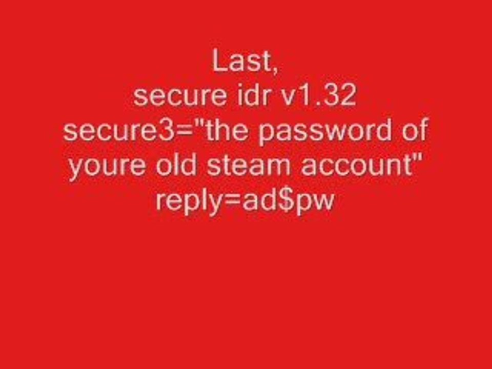 Comment hacker un Compte Steam ( no fake, no virus )