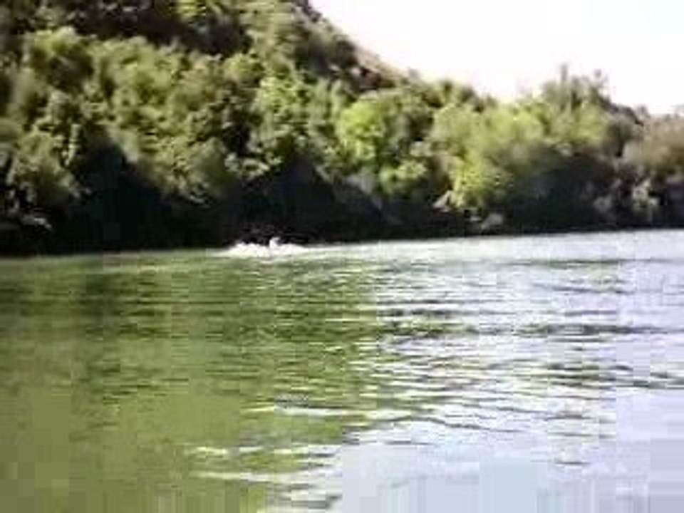 jet ski a bras ,double sous marin !