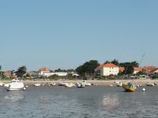 La Bernerie en Retz : marée basse