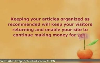 Making Money with Articles: Easy to Read Articles
