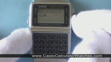 How to set Casio Calculator Watch DBC610 Telememo