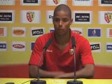 LENS 2-0 AUXERRE INTERVIEW JOUEUR ET STAFF LENSOIS