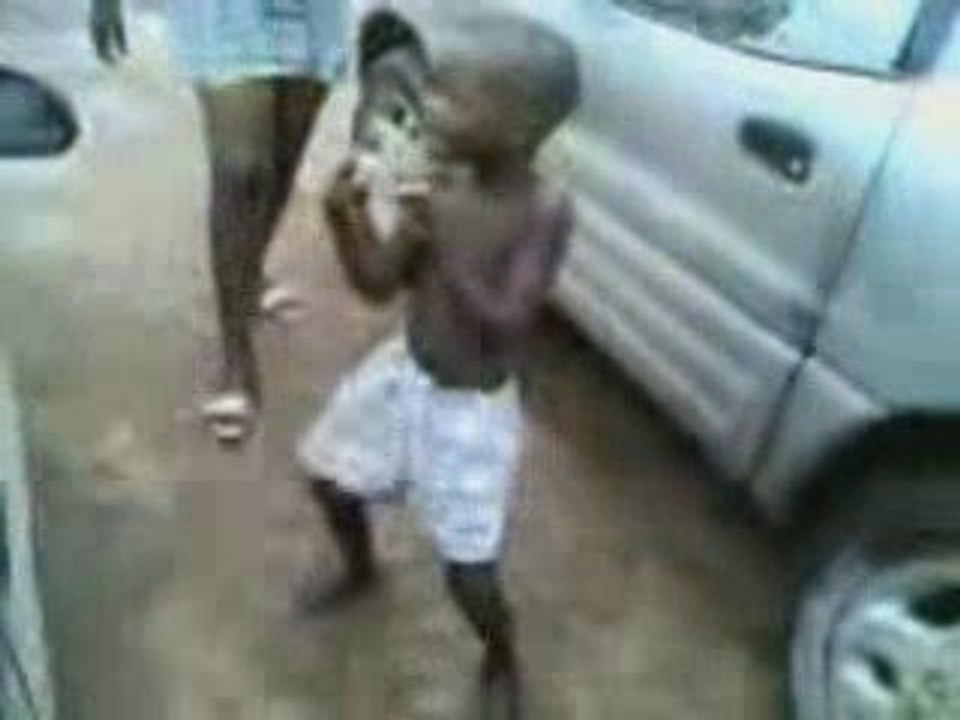 Little boy dancing...too funny and good dancer
