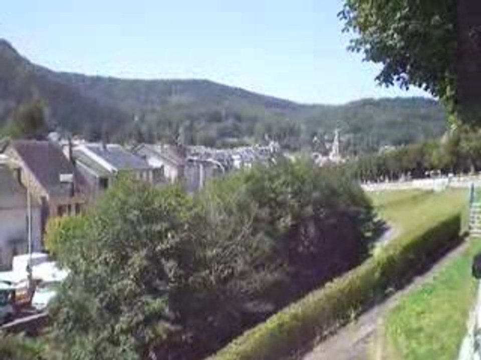 La Bourboule: Le marché du samedi matin - Panorama