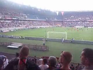 ambiance apres le But contre son camp de thomas pour le psg