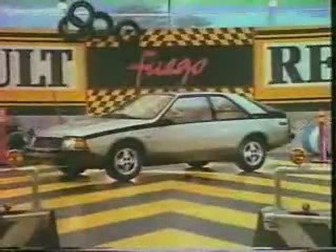 Pub americaine Renault Fuego