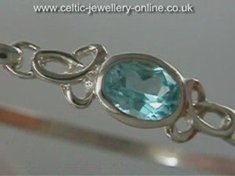 Celtic Bangle DSG197m1 Sterling Silver