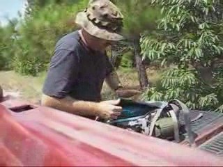 Carrying water on a hiking trip