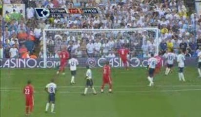 Tottenham 2-1 Liverpool Highlights 16.08.09