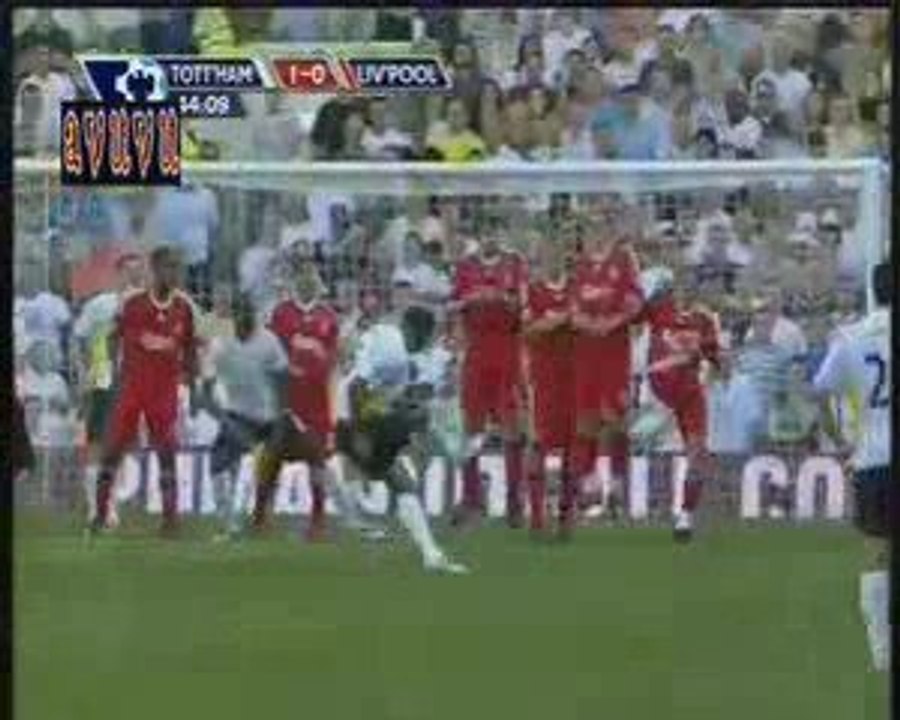 Tottenham Hotspur 2 - 1 Liverpool 16 August 2009 Gerrard