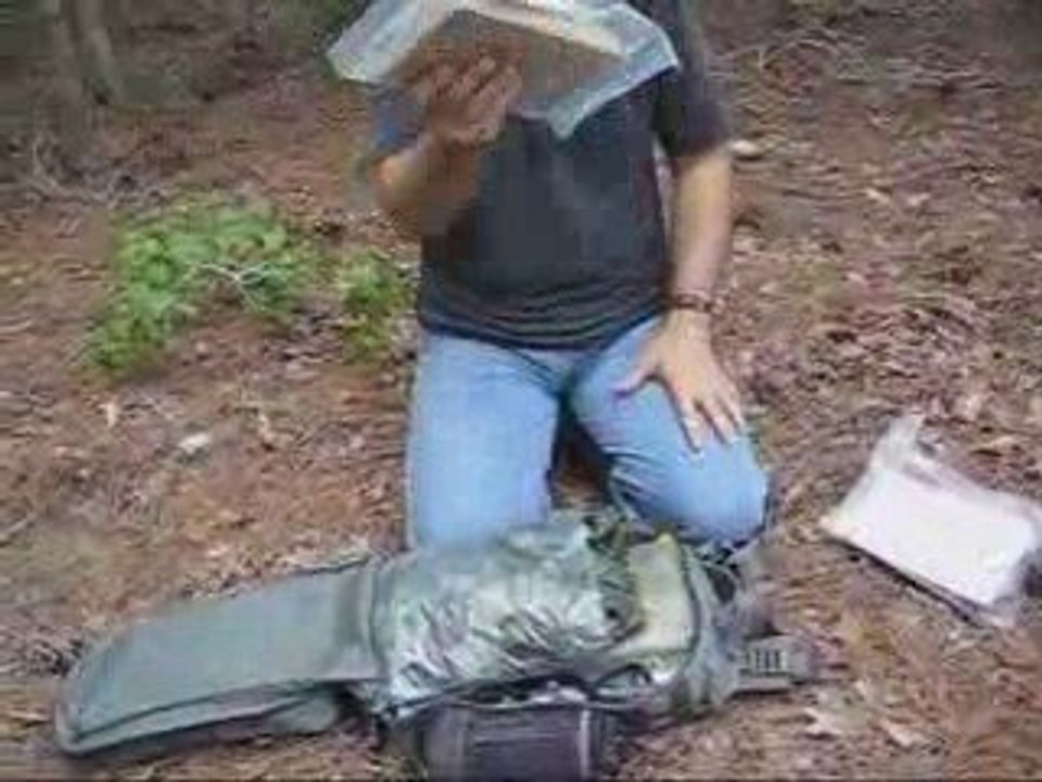 Contents for a day pack