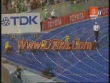 Usain Bolt Vs Tayson Gay 100 meter 9.58 world record In berl