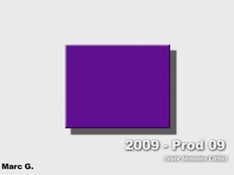 Prod 09 (non arrangé)