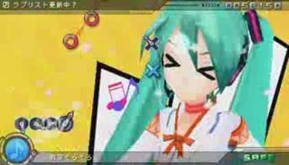 [PSP]Hatsune Miku: Project Diva[Song 28]