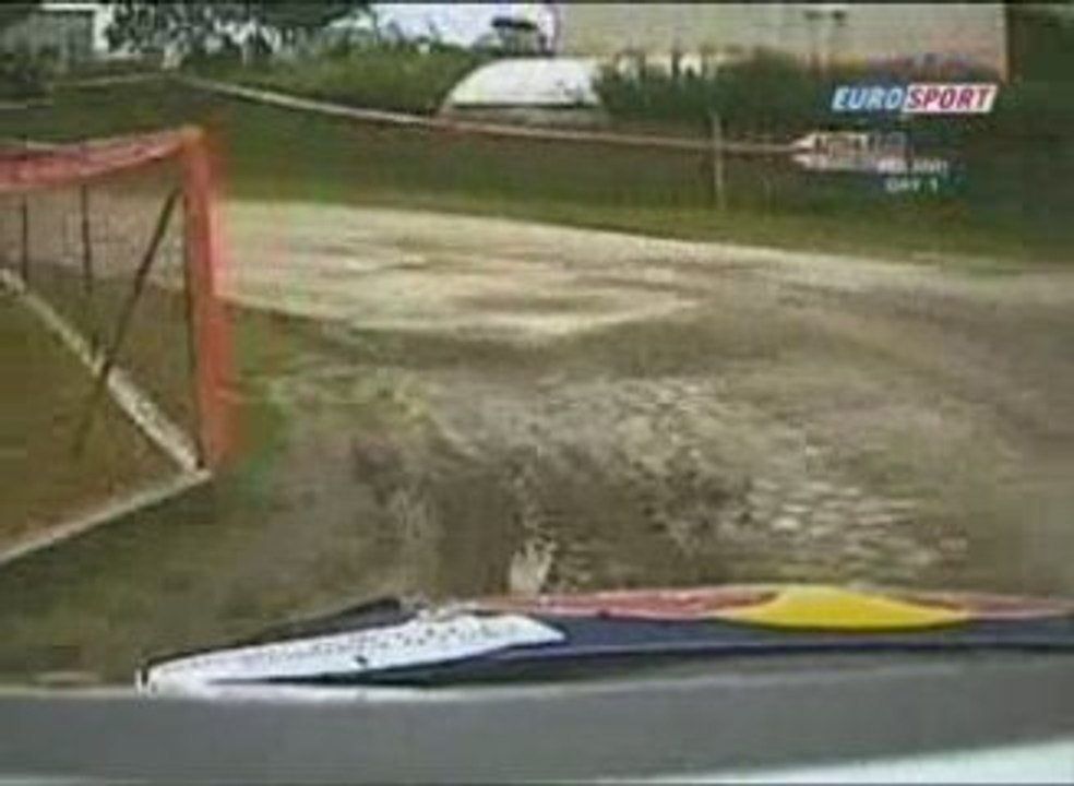 Zach Galifianakis Rally 2009 "racing humor" fun WRC