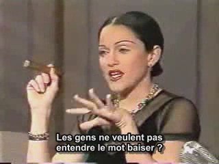 Letterman interview Madonna (2/3) (VOST)