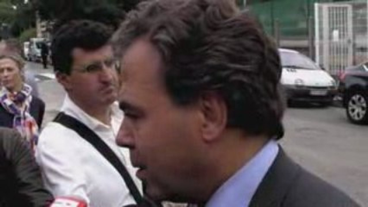 Luc Chatel sur la libération de Clotilde Reiss