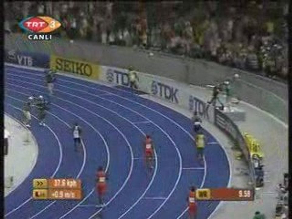 Usain Bolt 9.58 sn 100 Metre Yeni Dünya Rekoru MuGi