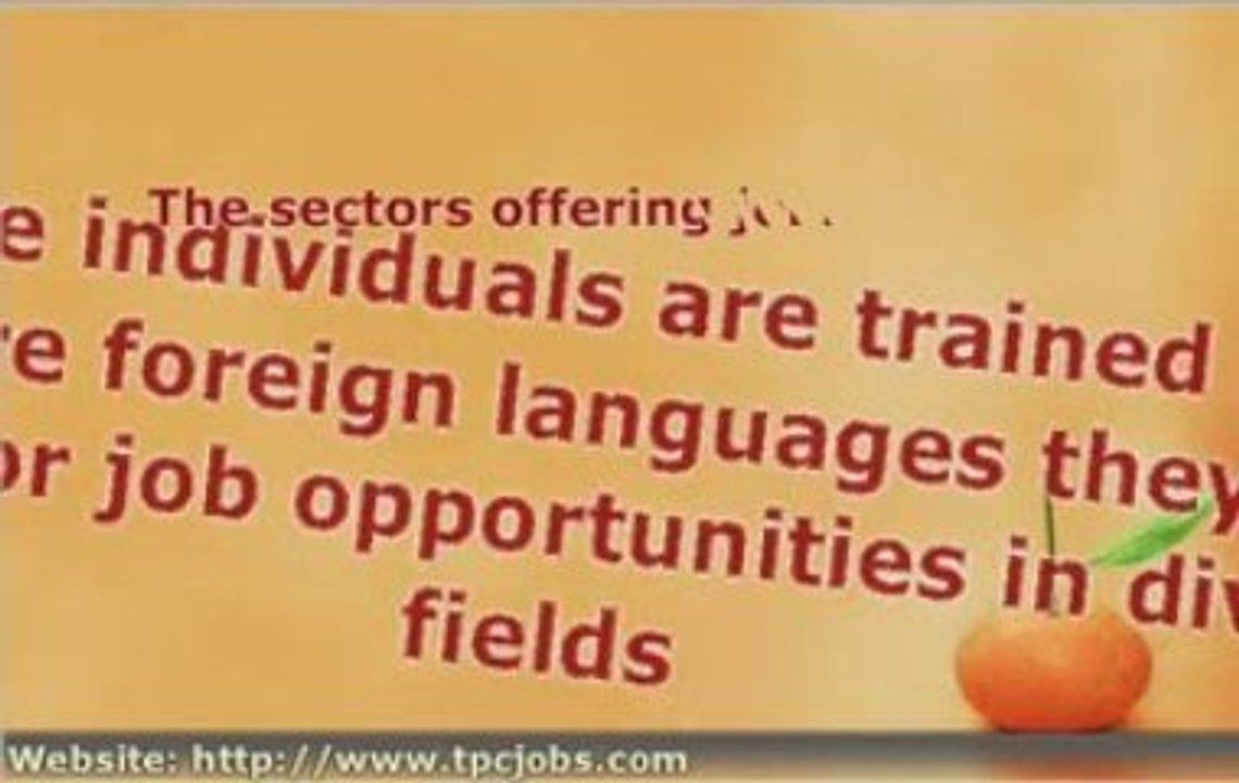 Scope of foreign languages in India