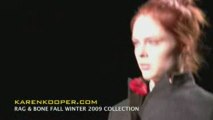 Rag & Bone Fall Winter 2009/10 Fashion Show by Karen Kooper